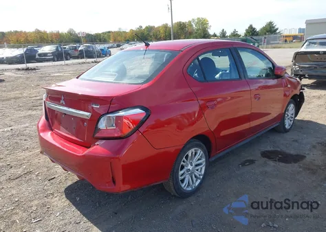 2021 Mitsubishi Mirage G4 Carbonite Edition/Es/Le z USA, uszkodzony, nr VIN ML32FUFJ6MHF01552